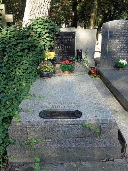Zdjęcie grobu Wacława Kwarciak (1)