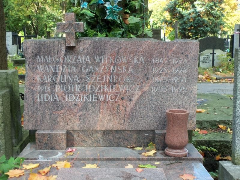 Zdjęcie grobu Piotr Idzikiewicz (2)