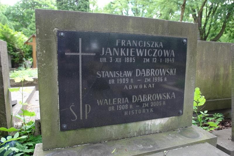 Zdjęcie grobu Franciszka Jankiewiczowa (2)
