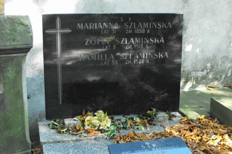 Zdjęcie grobu Zofia Szlamińska (1)