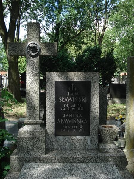 Zdjęcie grobu Jan Sławiński (2)
