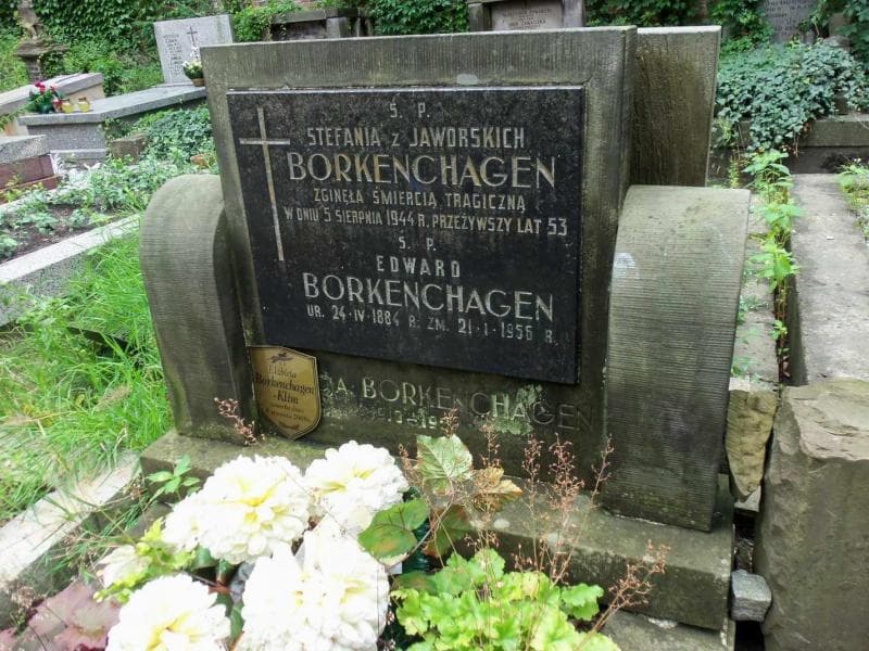 Zdjęcie grobu Stefania Borkenchagen (2)