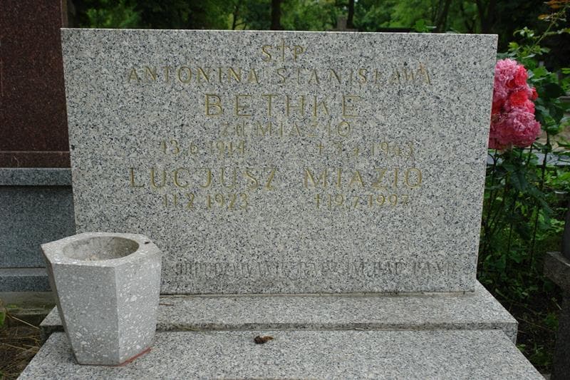 Zdjęcie grobu Antonina Stanisława Bethke (2)