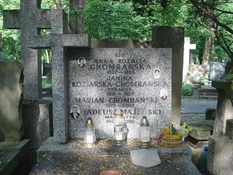 Zdjęcie grobu Marian Chomrański (1)