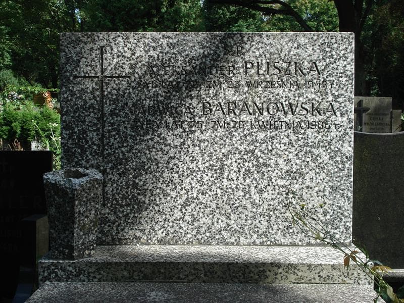 Zdjęcie grobu Aleksander Pliszka (2)