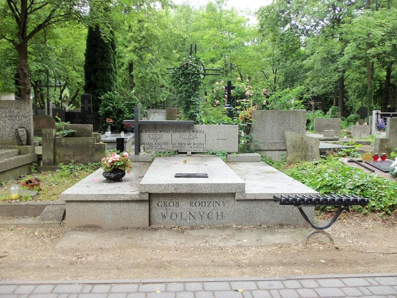 Zdjęcie grobu: Klaudiusz Wolny