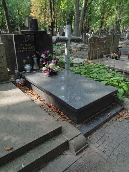 Zdjęcie grobu: Gustaw Mękalski