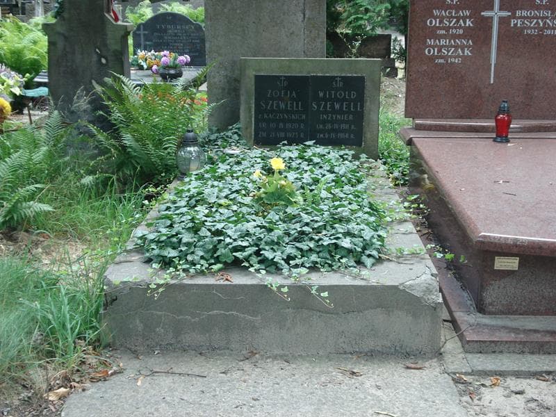 Zdjęcie grobu: Witold Szewell