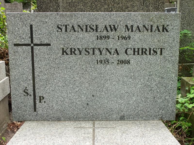 Zdjęcie grobu Krystyna Christ (2)