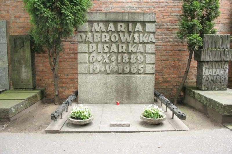 Zdjęcie grobu Maria Dąbrowska (2)
