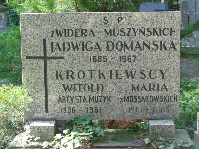 Zdjęcie grobu Jadwiga Domańska (2)