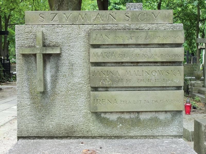 Zdjęcie grobu Janina Malinowska (2)