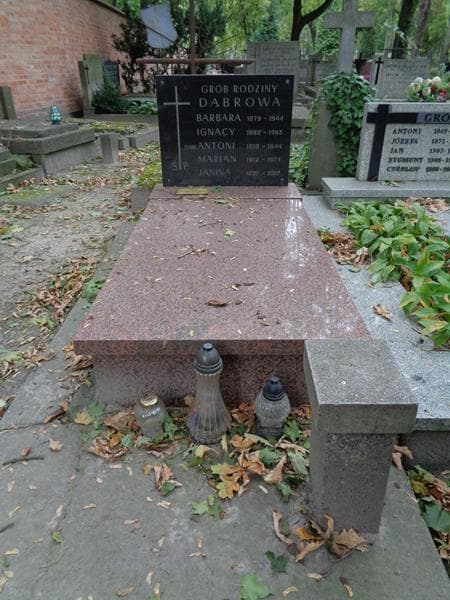 Zdjęcie grobu Marian Dąbrowa (1)