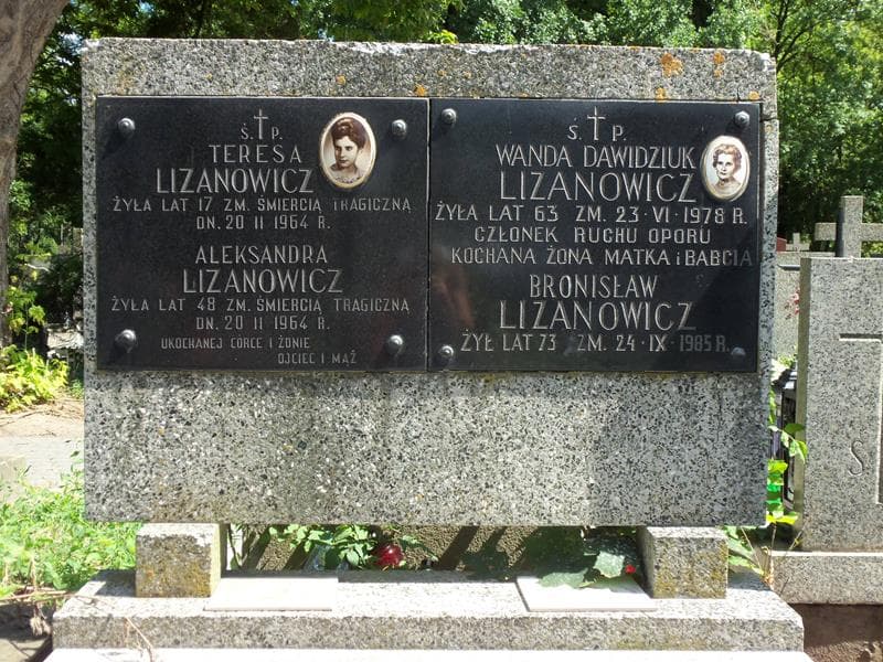 Zdjęcie grobu Wanda Dawidziuk Lizanowicz (2)