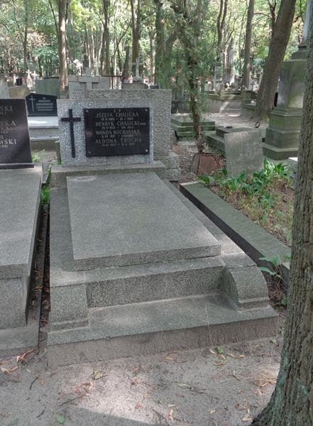 Zdjęcie grobu Józefa Chalicka (1)