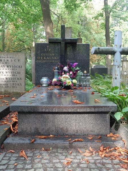 Zdjęcie grobu Gustaw Mękalski (1)