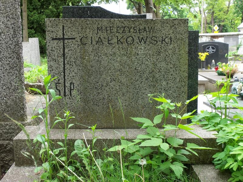 Zdjęcie grobu Mieczysław Ciałkowski (2)