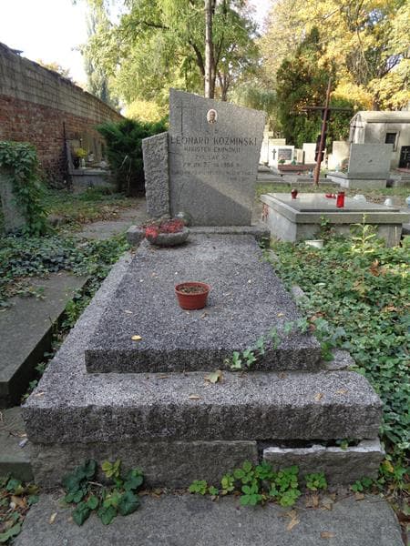 Zdjęcie grobu Leonard Koźmiński (1)