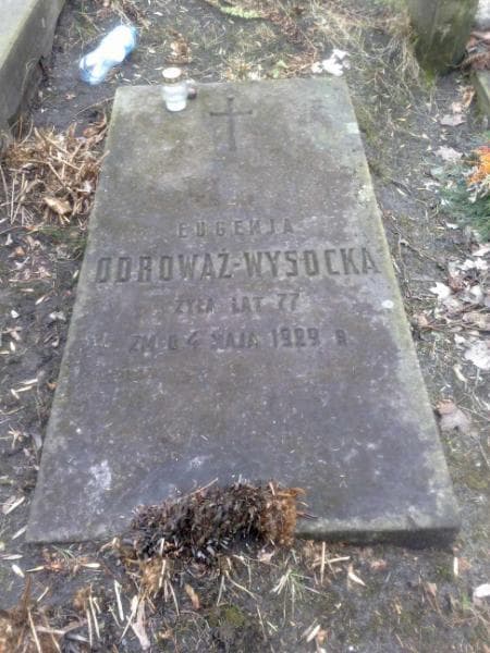 Zdjęcie grobu Eugenia Odrowąż - Wysocka (1)