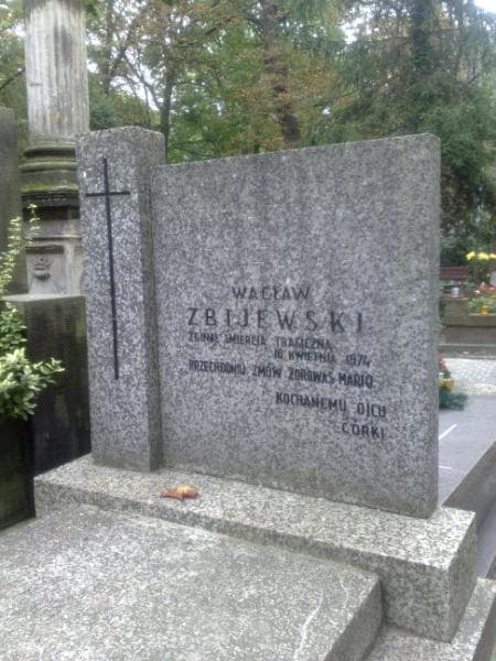Zdjęcie grobu Eugenia Zbijewska (2)