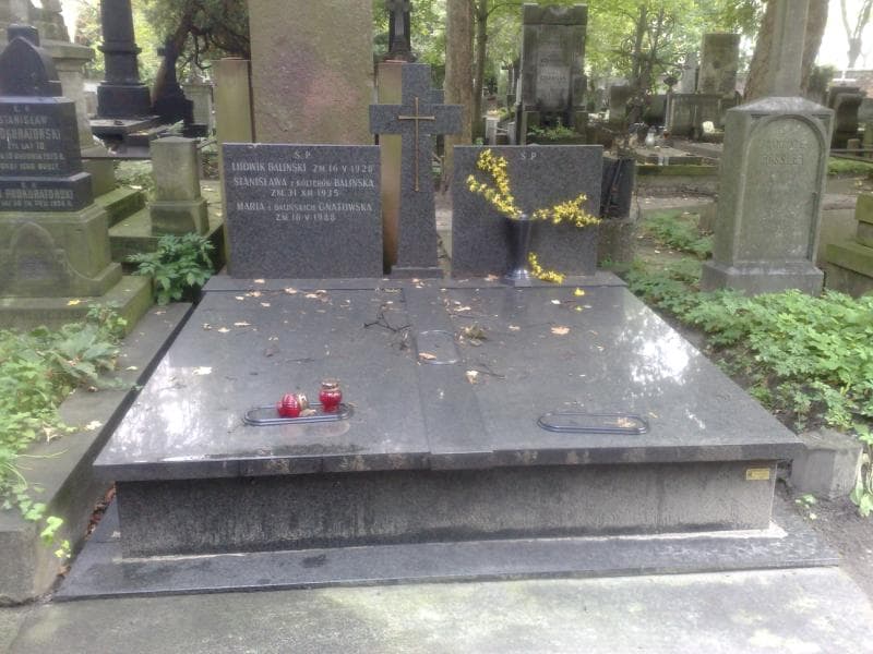 Zdjęcie grobu: Stanisława Balińska