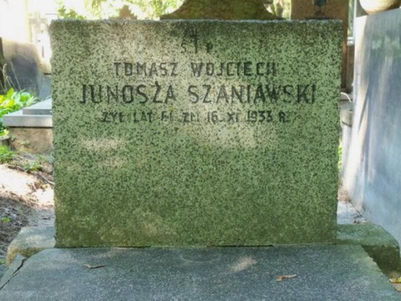 Zdjęcie grobu Tomasz Wojciech Junosza Szaniawski (2)