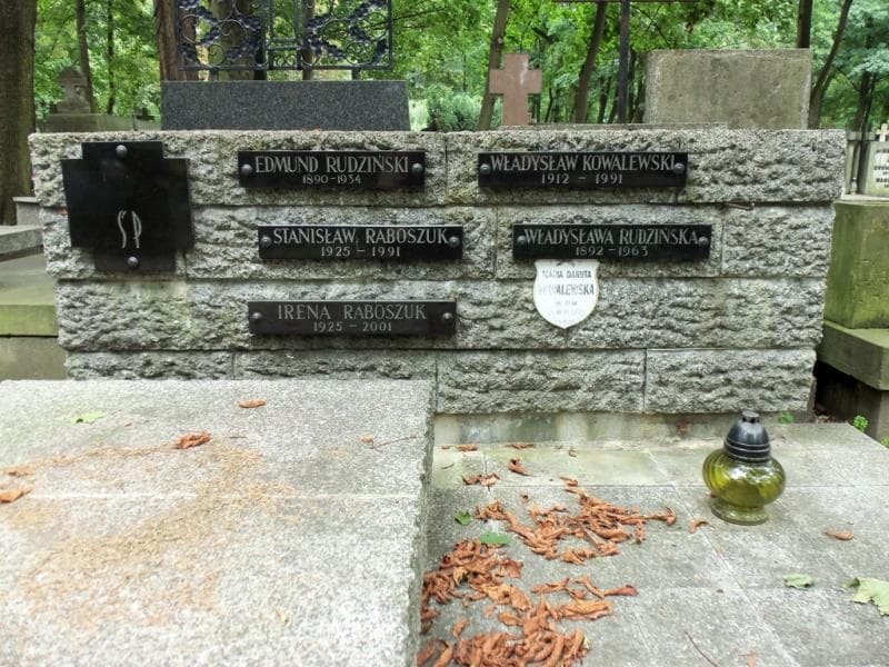 Zdjęcie grobu Władysława Rudzińska (2)