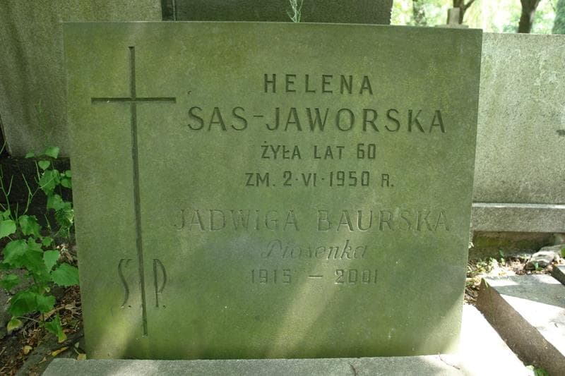 Zdjęcie grobu Jadwiga Baurska (2)