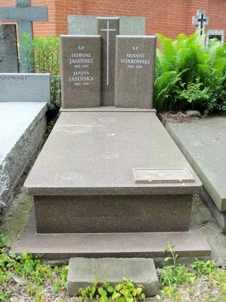Zdjęcie grobu: Tadeusz Jasiński