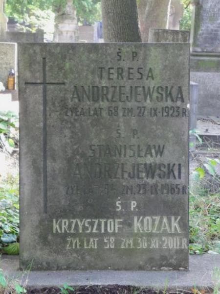 Zdjęcie grobu Stanisław Andrzejewski (2)
