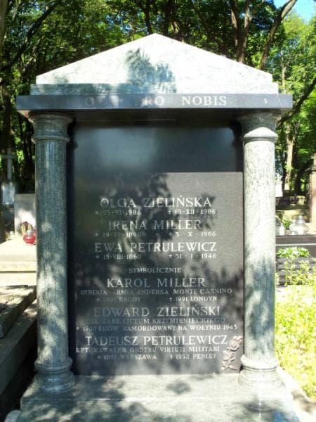 Zdjęcie grobu Tadeusz Petrulewicz (2)