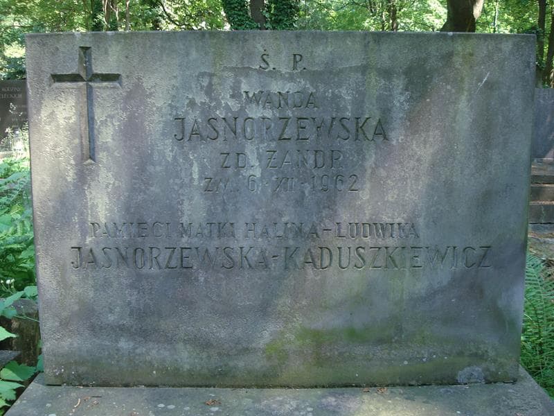 Zdjęcie grobu Wanda Jasnorzewska (1)