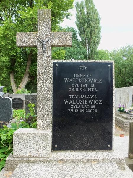 Zdjęcie grobu Henryk Walusiewicz (2)