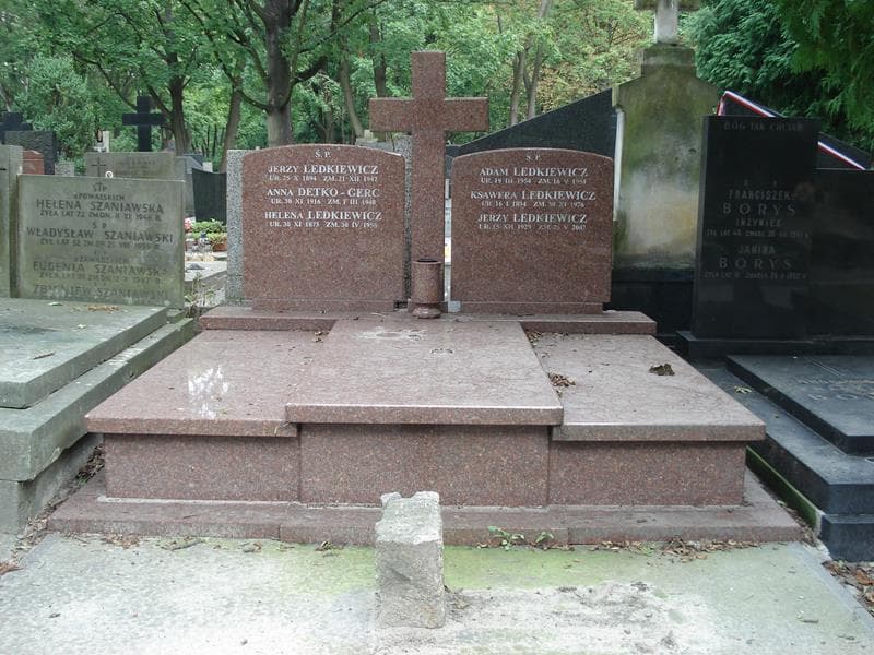 Zdjęcie grobu: Jerzy Ledkiewicz