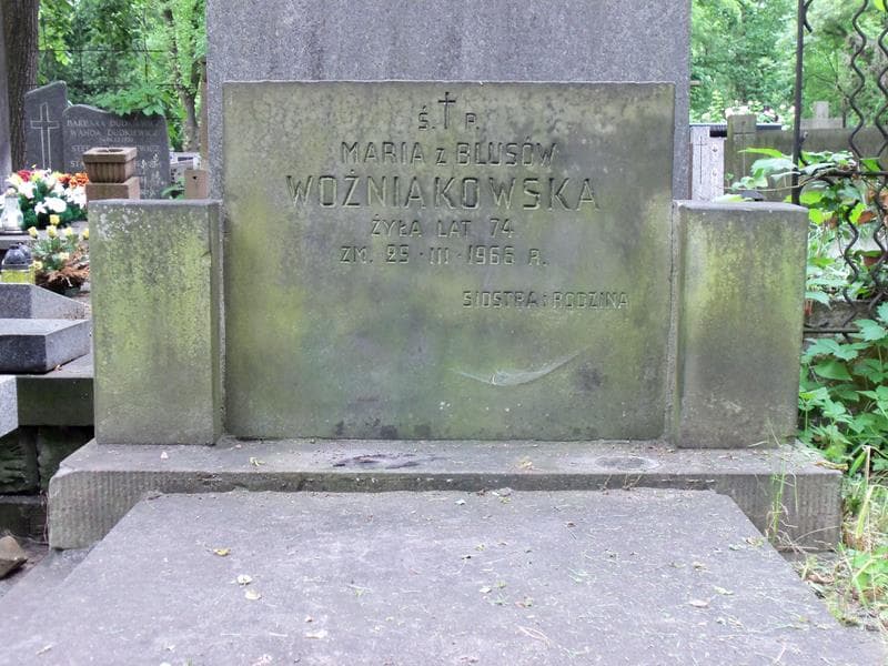 Zdjęcie grobu Maria Woźniakowska (2)