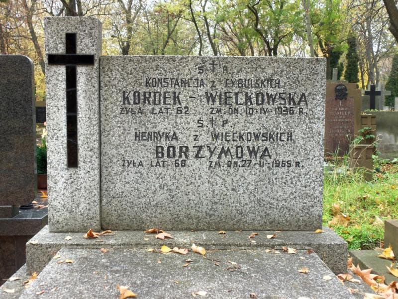 Zdjęcie grobu Henryka Borzymowa (2)