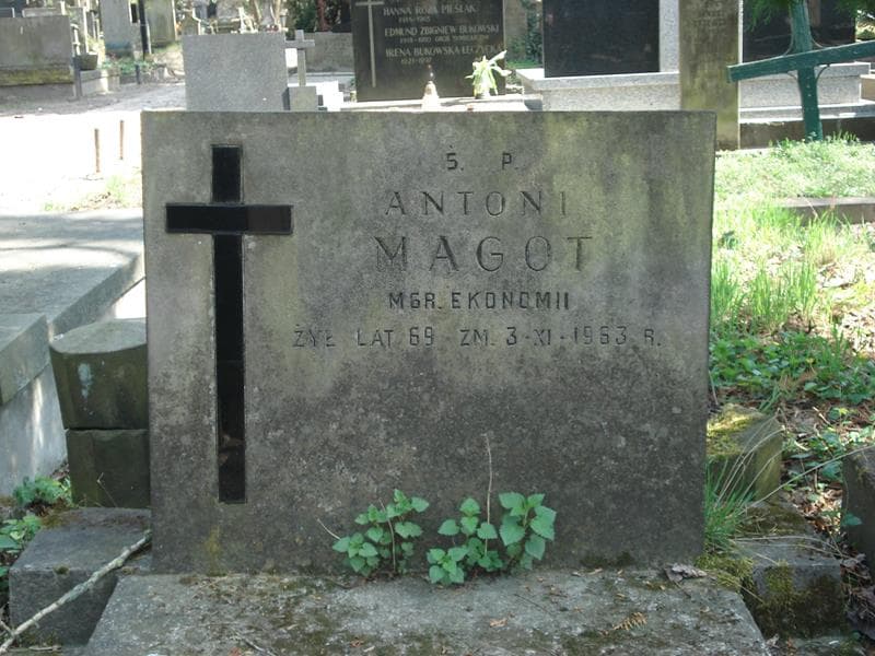 Zdjęcie grobu Antoni Magot (1)
