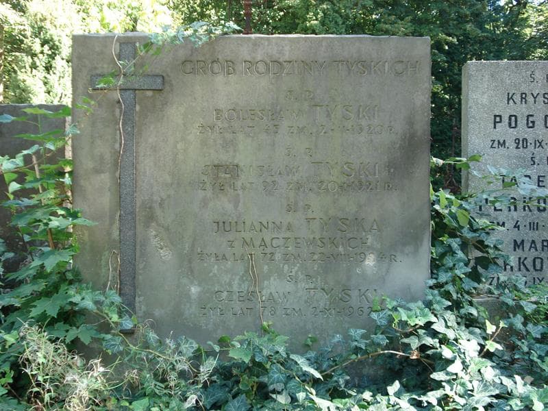 Zdjęcie grobu Stanisław Tyski (2)