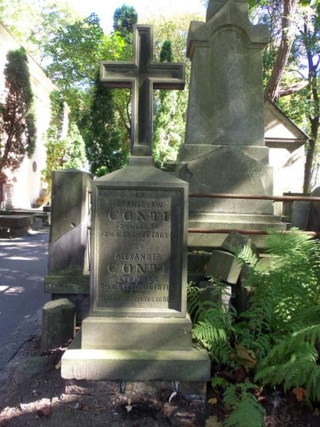 Zdjęcie grobu Stanisław Conti (2)