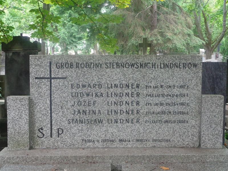 Zdjęcie grobu Janina Lindner (2)