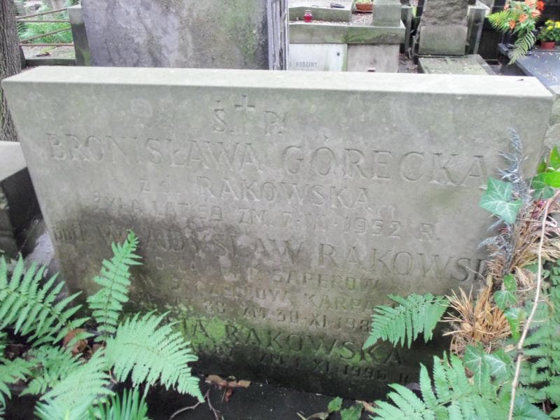 Zdjęcie grobu Bronisława Górecka (1)