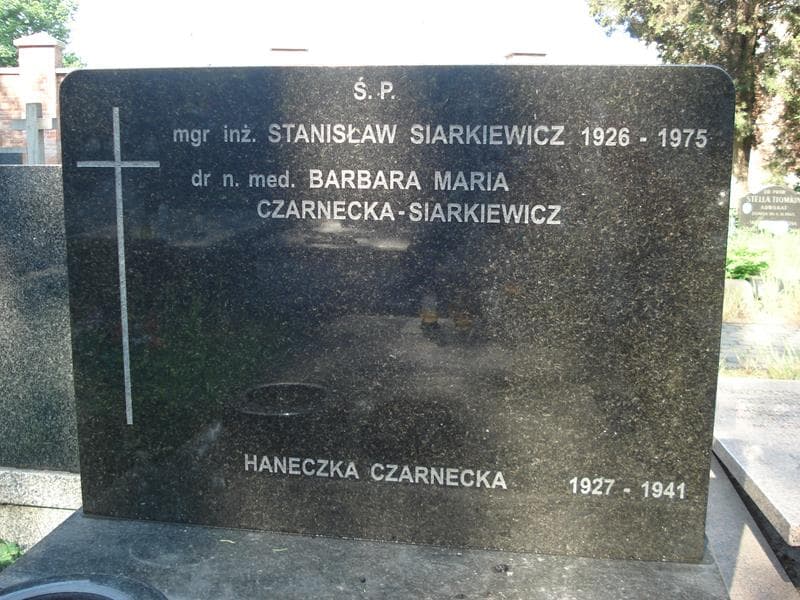 Zdjęcie grobu Haneczka Czarnecka (1)