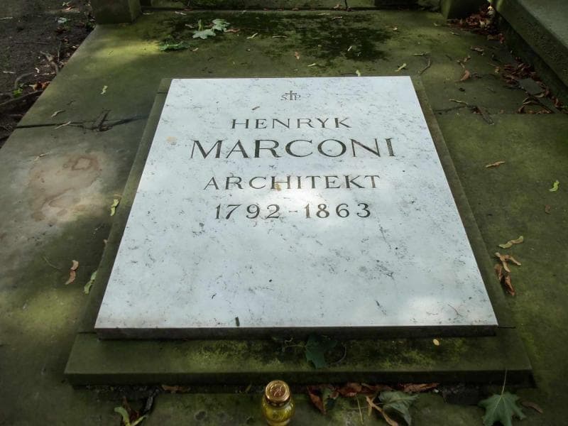Zdjęcie grobu Henryk Marconi (2)