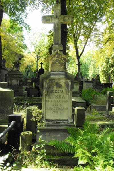 Zdjęcie grobu Józefa Leska (2)