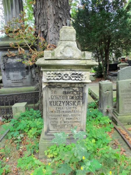 Zdjęcie grobu Franciszka Kuczyńska (1)