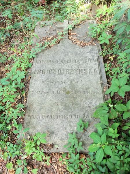 Zdjęcie grobu Adelina Lubicz-Ojrzyńska (2)