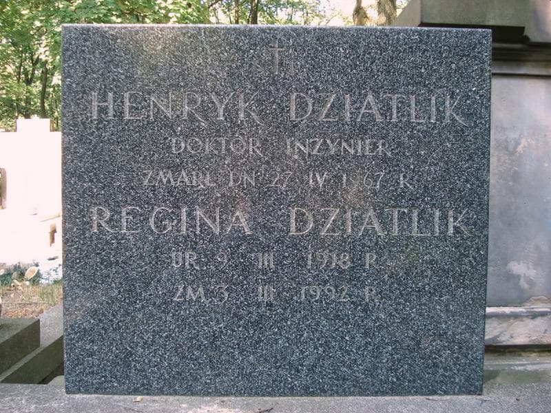 Zdjęcie grobu Henryk Dziatlik (2)