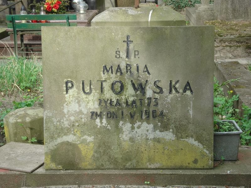 Zdjęcie grobu Maria Putowska (1)