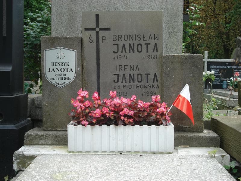 Zdjęcie grobu Bronisław Janota (2)