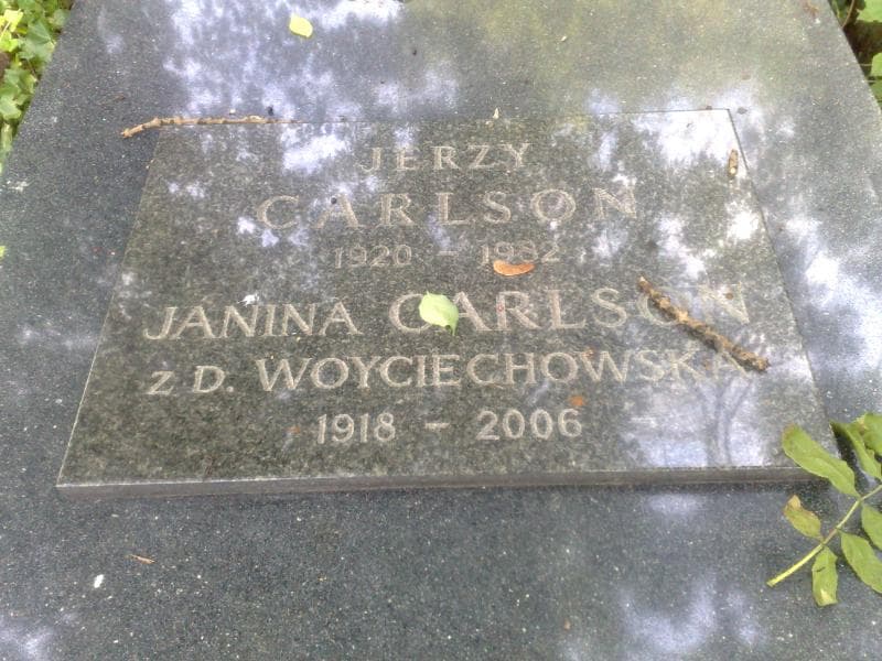 Zdjęcie grobu Jerzy Carlson (1)